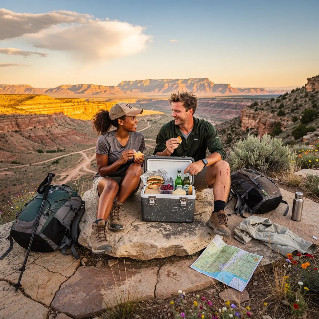 Пейзаж Долины Смерти с обширными соляными равнинами и величественными песчаными дюнами на фоне яркого голубого неба.