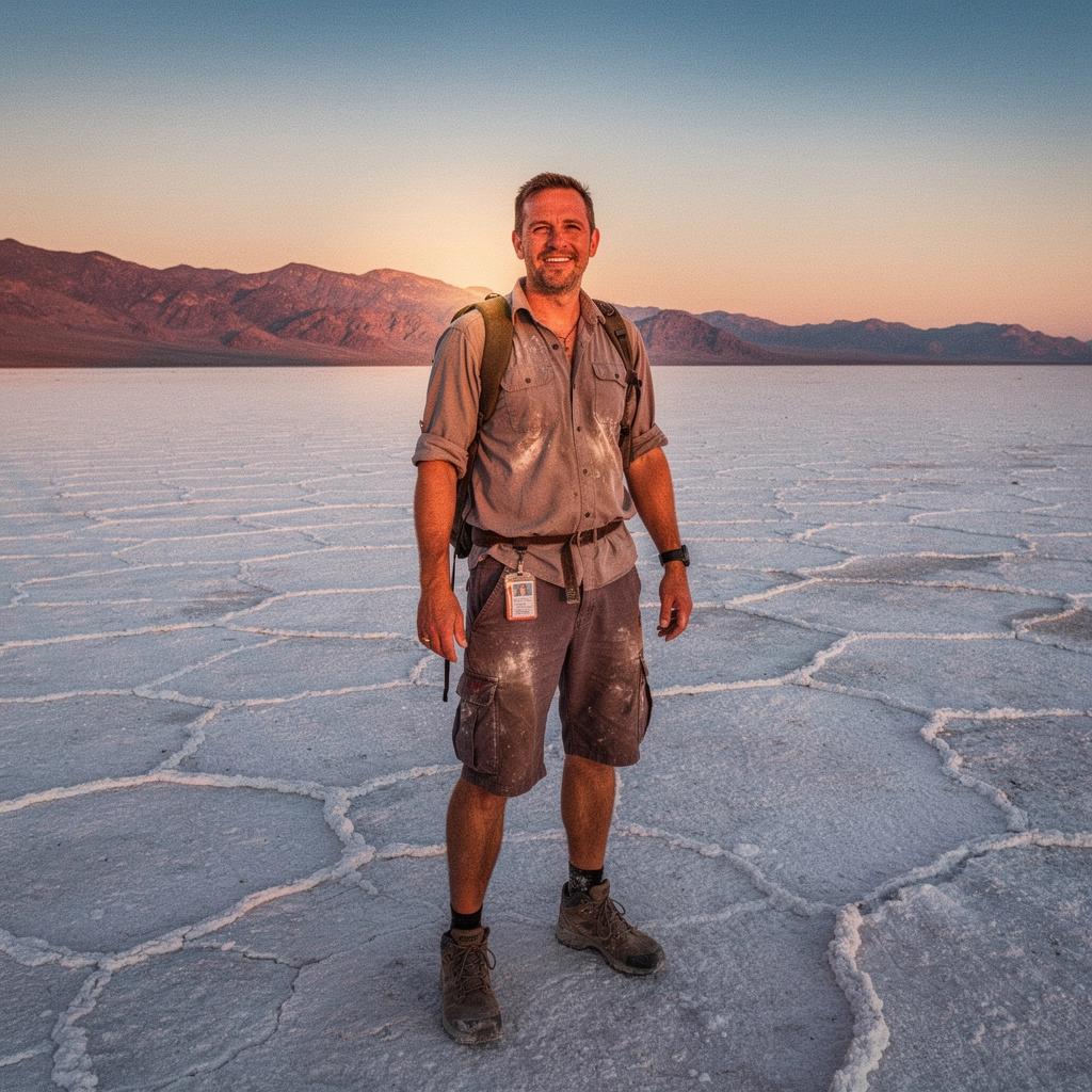 Группа туристов, исследующих песчаные дюны в жаркий день.