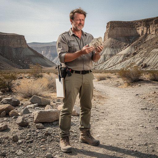 Снимок уникальных форм рельефа, созданных эрозией и ветром.